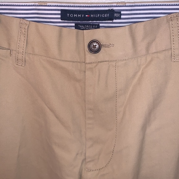 New Tommy Hilfiger Tailored Fit Chino Pant - Picture 10 of 16